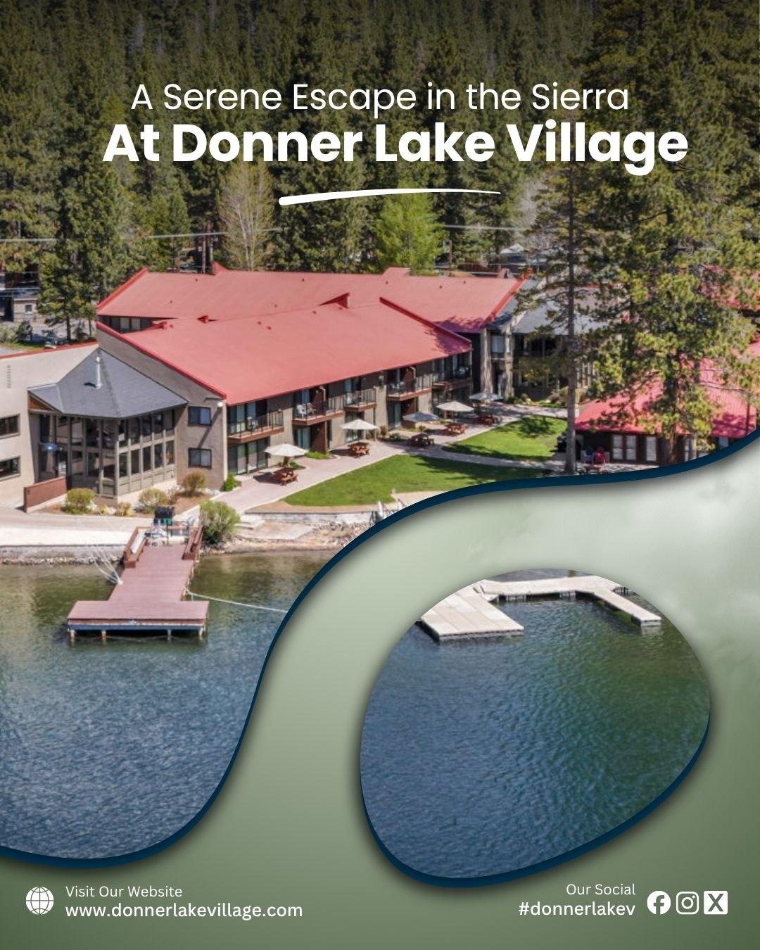 Donner Lake Village — A Serene Escape in the Sierra