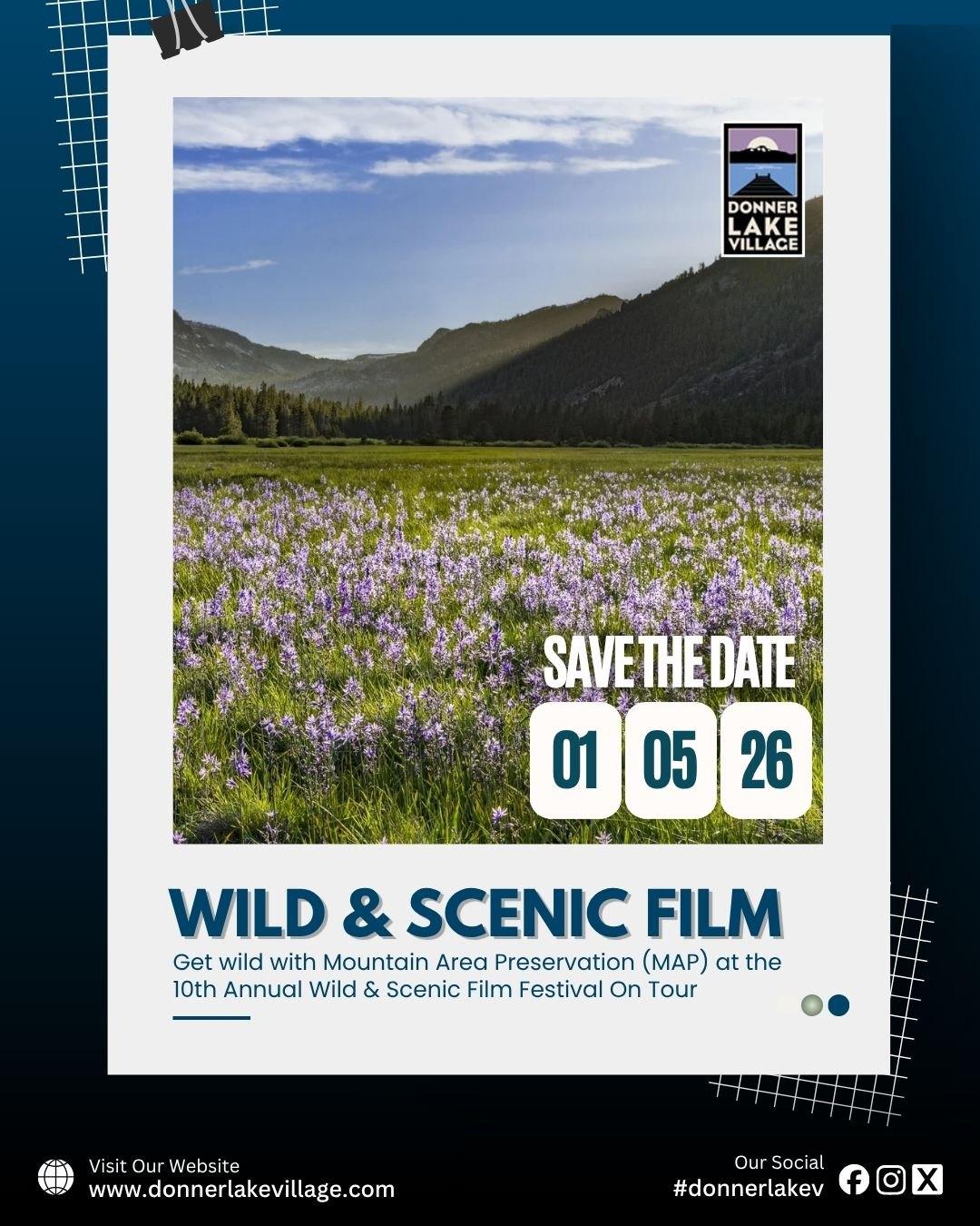 Donner Lake Village — Wild & Scenic Film — Save the Date